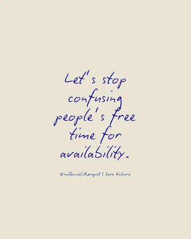 millennial.therapist Instagram post about Personal boundaries