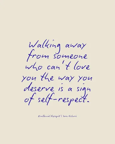 millennial.therapist Instagram post about Self respect