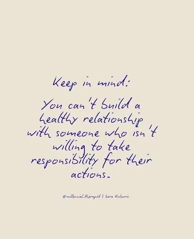 millennial.therapist Instagram post about Accountability in relationships