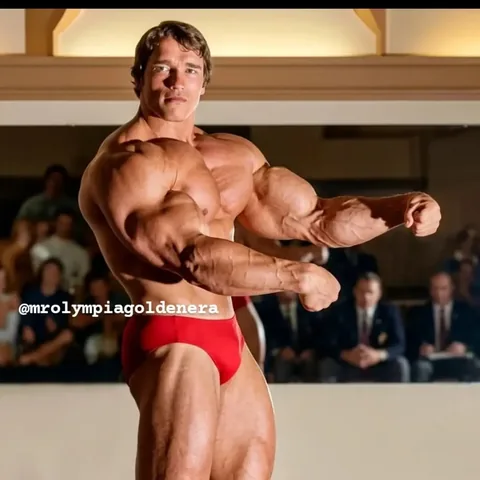 milossarcev Instagram post about Arnold Schwarzenegger photograph