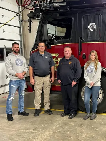 mindmusclepro Instagram post about First responder mental health advocacy