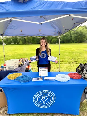 mindmusclepro Instagram post about Police community event