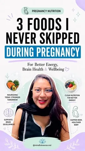 mindovermatter.drkanak Instagram post about Pregnancy nutrition
