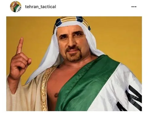 mineraldik Instagram post about Tehran Tactical