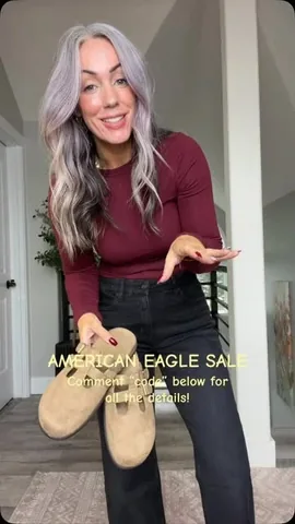 mirandaparker Instagram post about American Eagle sale