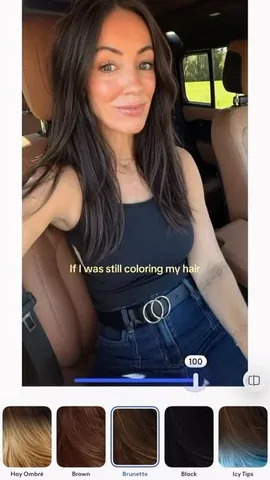 mirandaparker Instagram post about Gray hair