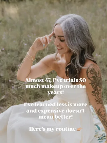 mirandaparker Instagram post about Mature skin makeup