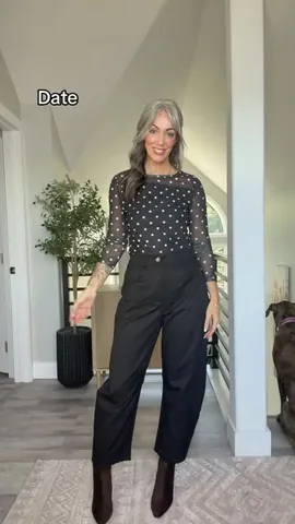 mirandaparker Instagram post about Barrel trousers