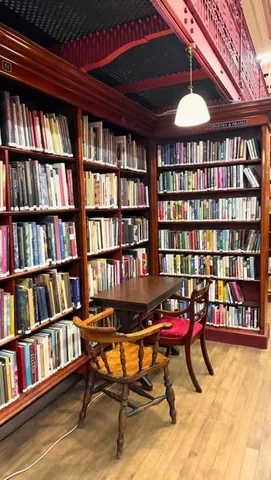 mirandasbookcase Instagram post about The Leeds Library