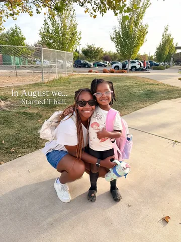 missporsha Instagram post about August monthly recap