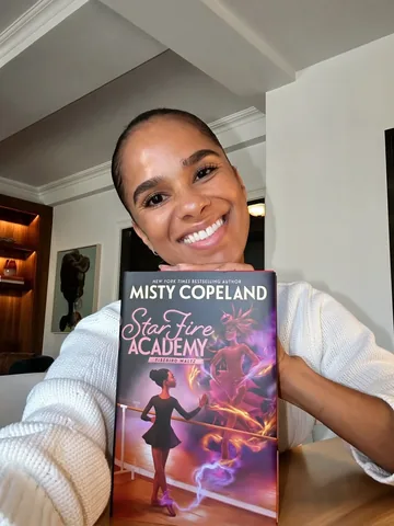 mistyonpointe Instagram post about Children’s book promotion