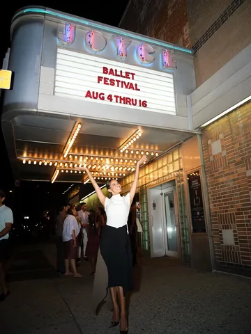 mistyonpointe Instagram post about Ballet Festival opening night