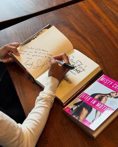 mistyonpointe Instagram post about Firebird Waltz library feature