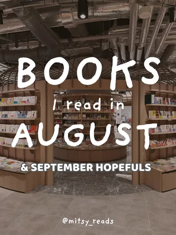 mitsy_reads Instagram post about Monthly reading wrap up