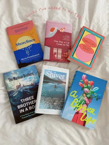 mitsy_reads Instagram post about Recent book acquisitions