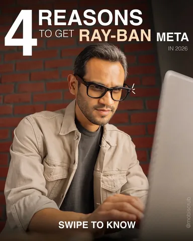 mobiscrub Instagram post about Ray Ban Meta glasses