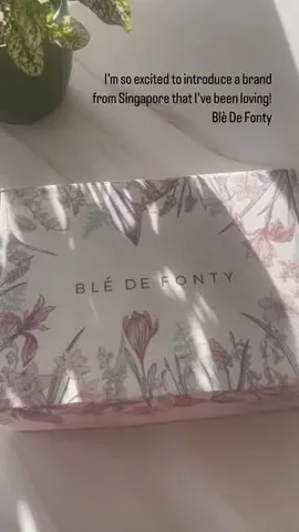 mochiandblush Instagram post about Blé de Fonty brand introduction
