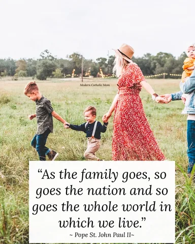 moderncatholicmom Instagram post about Perseverance