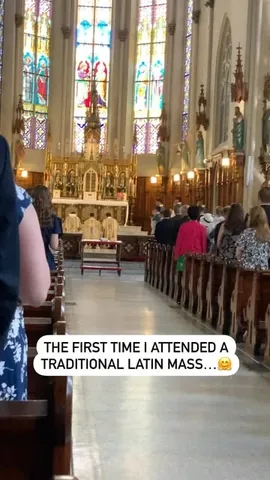 moderncatholicmom Instagram post about Traditional Latin Mass