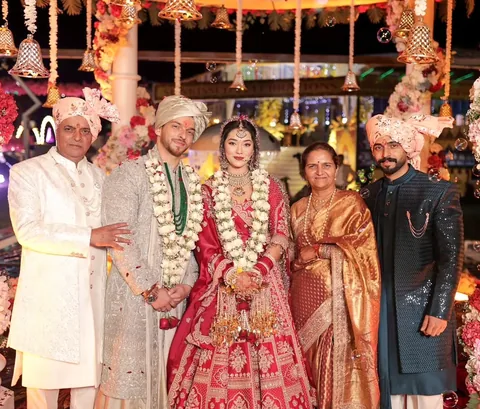 mohitchauhan__ Instagram post about Family wedding