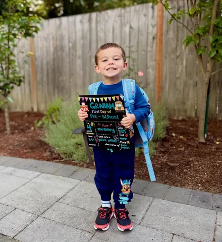 mollyluwho Instagram post about Child milestone