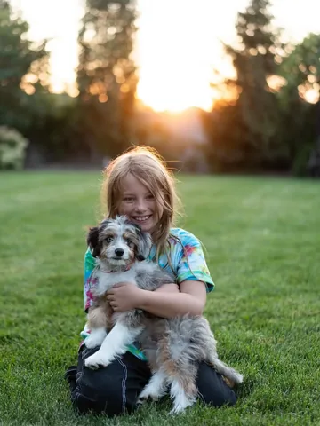 moonfamilylife Instagram post about New puppy