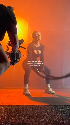 morganlindseyfit Instagram post about Positive thinking