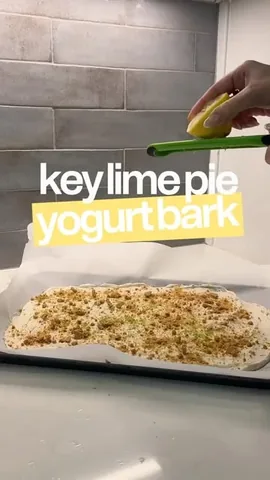 morganlindseyfit Instagram post about Protein yogurt bark recipe