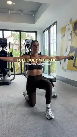 morganlindseyfit Instagram post about Full body workout