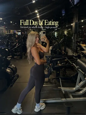 morganlindseyfit Instagram post about Sustainable high protein eating