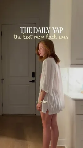 moriahcrobinson Instagram post about Mom hack and morning routine
