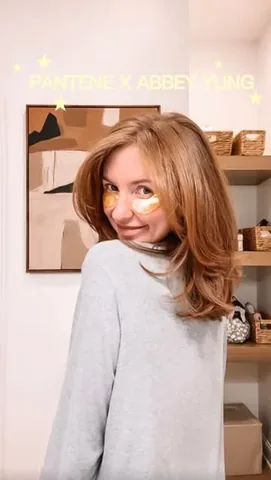 moriahcrobinson Instagram post about Pantene x Abbey Yung haircare launch