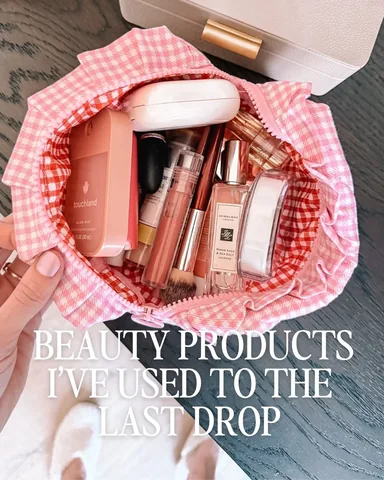 moriahcrobinson Instagram post about Beauty empties and repurchases