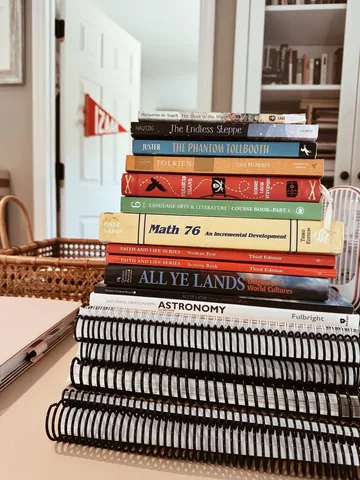 motherhoodismyfiat Instagram post about Homeschooling