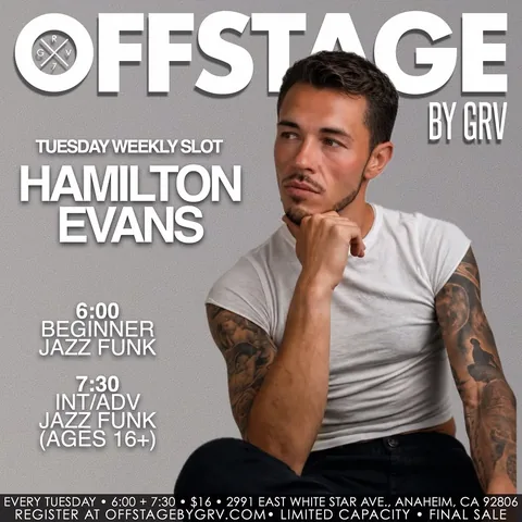 mrhamiltonevans Instagram post about Dance class schedule