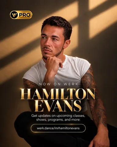 mrhamiltonevans Instagram post about Artist announcement