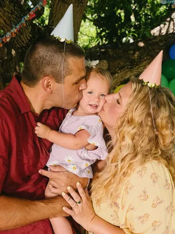 mrkate Instagram post about First birthday