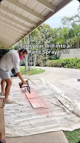 mrkate Instagram post about Paint sprayer tool