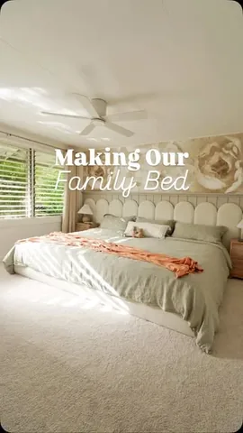 mrkate Instagram post about Family bed