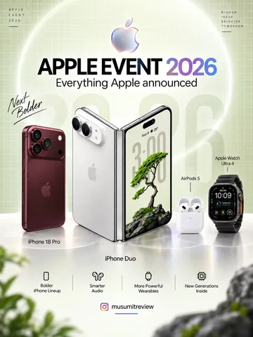 mrsumitreview Instagram post about Apple Event 2026
