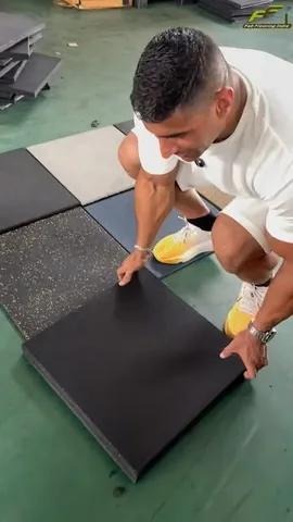 mrworldanujtaliyan Instagram post about Gym flooring
