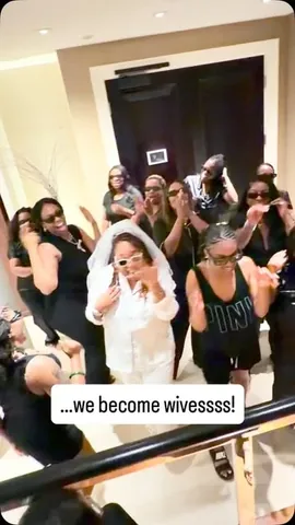 msbsanders Instagram post about Wedding congratulations