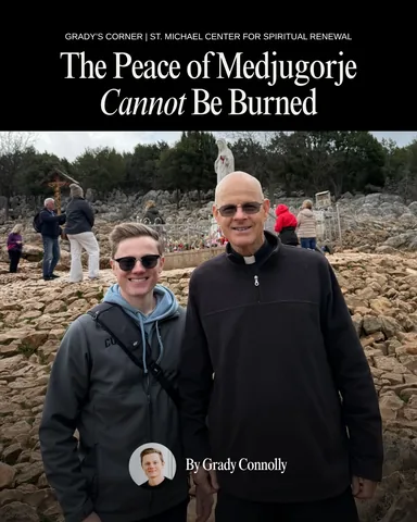 msgr.rossetti Instagram post about Spiritual weapons