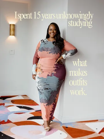 mskristine Instagram post about Personal style evolution