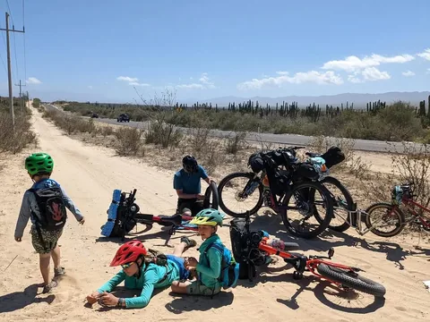 mtnmamatales Instagram post about Outdoor adventure mishaps