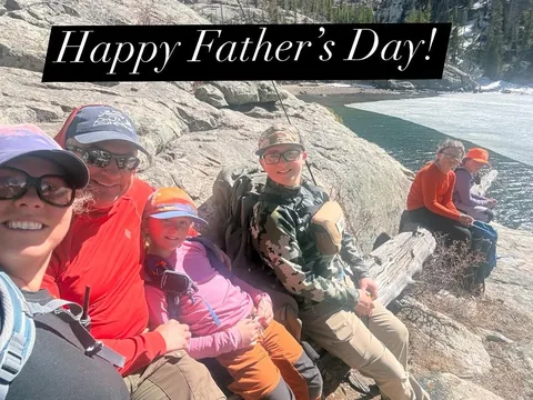 mtnmamatales Instagram post about Father’s Day tribute