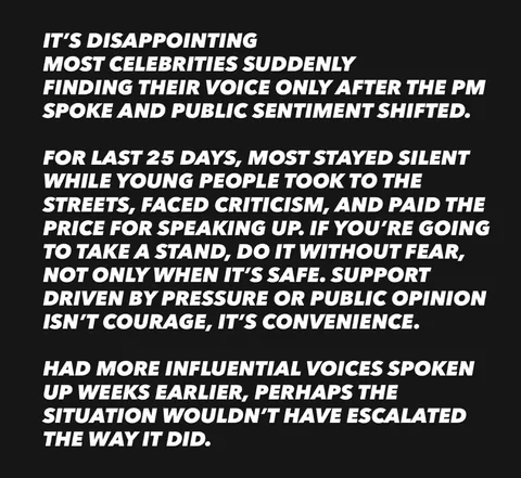 munawar.faruqui Instagram post about Courage and patriotism