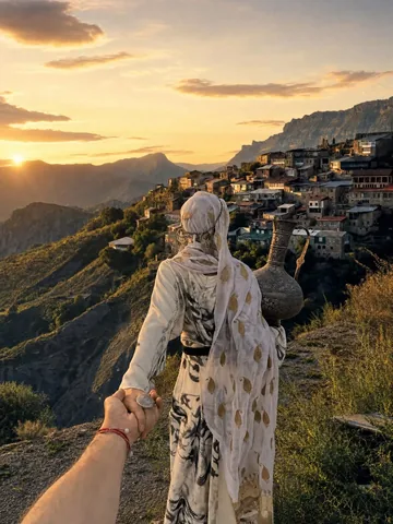 muradosmann Instagram post about Dagestan travel