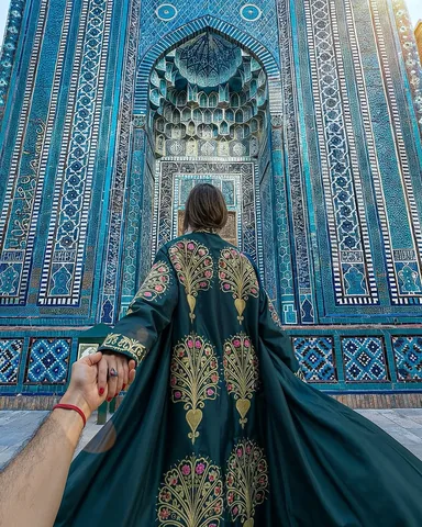 muradosmann Instagram post about Samarkand travel
