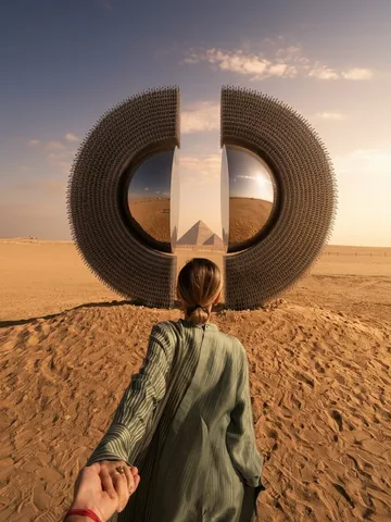 muradosmann Instagram post about Egyptian art and travel